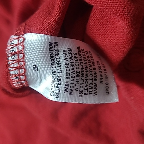 LITTLE BOY'S CARTER'S TEDDY BEAR ONESIE - Picture 3 of 5